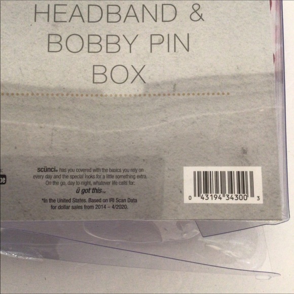 SCUNCI VELVET HEADBAND AND HAIRCLIPS SET NWT - Picture 11 of 13